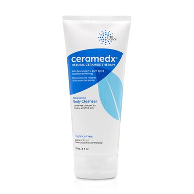 Ceramedx - Extra Gentle Body Cleanser | Natural Ceramide Cleanser for Dry, Sensitive Skin | Cruelty Free, Vegan &amp; Fragrance Free | 6 fl oz