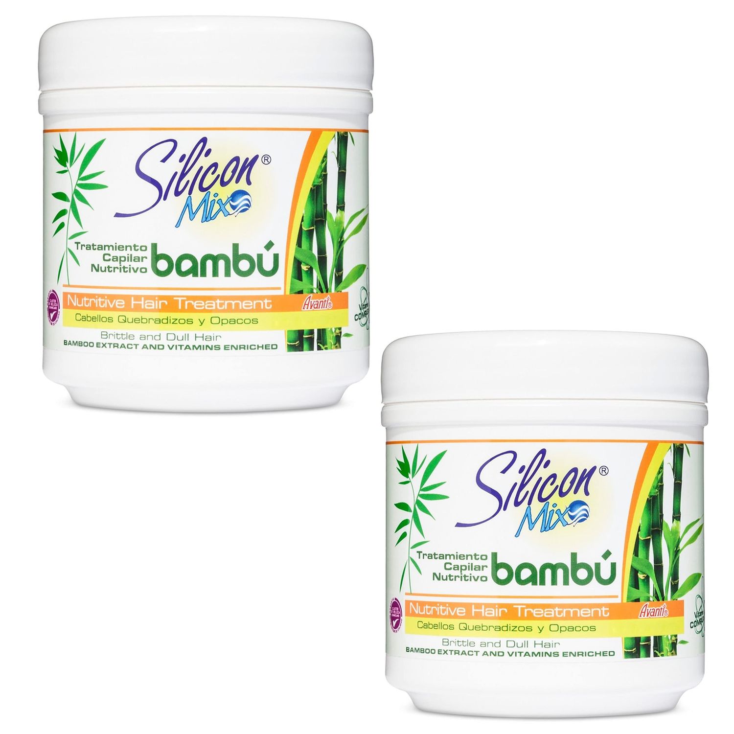 Silicon Mix Bambu Hair Treatment 16oz &quot;Pack of 2&quot;