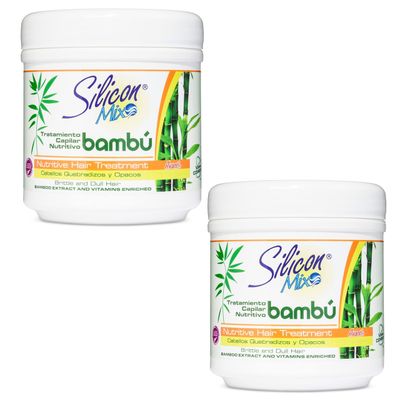 Silicon Mix Bambu Hair Treatment 16oz &quot;Pack of 2&quot;