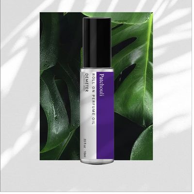 DEMETER Patchouli Roll On Perfume Oil, 0.33 Oz, Long-Lasting