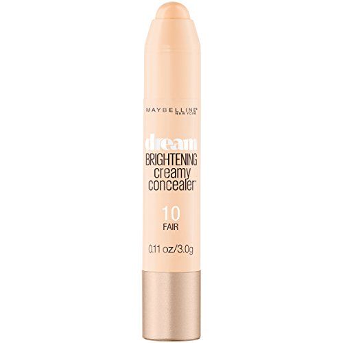 Maybelline New York Dream Brightening Creamy Concealer, Fair, 0.11 oz.