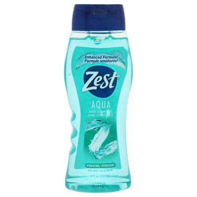Zest Body Wash Aqua