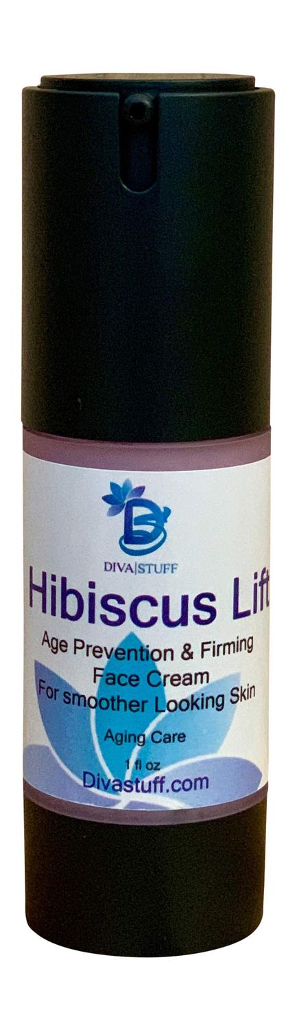 Diva Stuff Hibiscus Lift,Natural Age Prevention, Firming &amp; Acne Healing Face Cream, All In 1, By Kym&#39;s