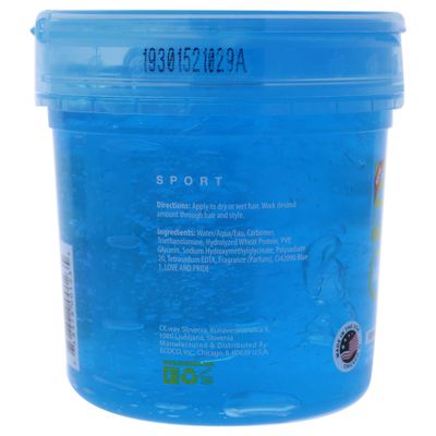 Nvey Eco Styling Gel, Sport, Clean Scent, 16 Fl Oz