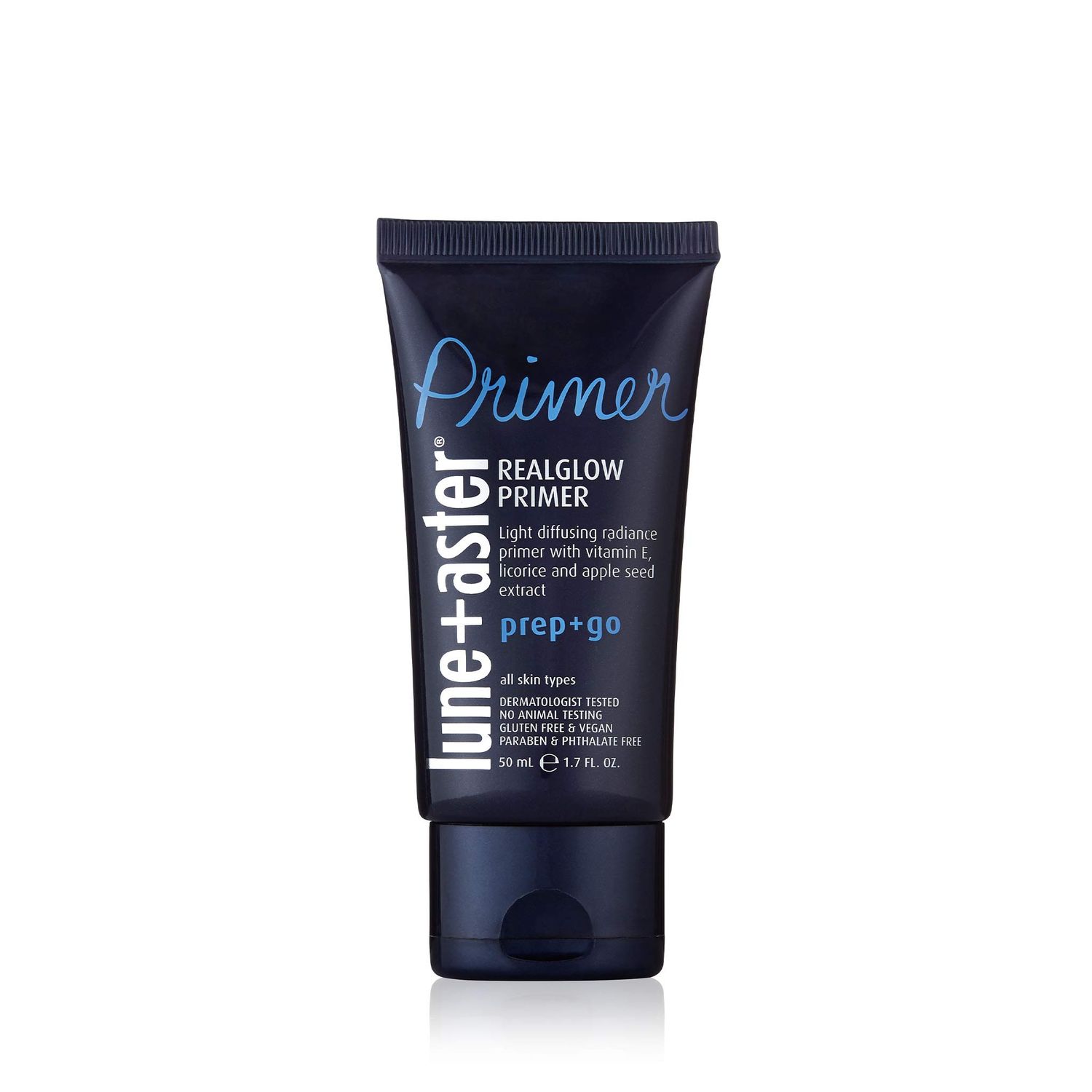 Lune+Aster RealGlow Primer | Complexion-Enhancing, Light Diffusing Radiance Primer, 1.7 Fl Oz