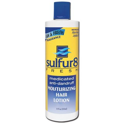 Sulfur 8 SULFUR8 Fresh Moisturizing Hair Lotion 12 Oz