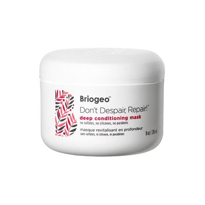 Briogeo Don&#39;t Despair, Repair! Deep Conditioning Mask, Deep Conditioner for Dry Damaged or Color Treated Hair, Prevent Future Breakage, Protein Mask for Stronger Hair, Vegan, Cruelty-Free, 8 fl oz