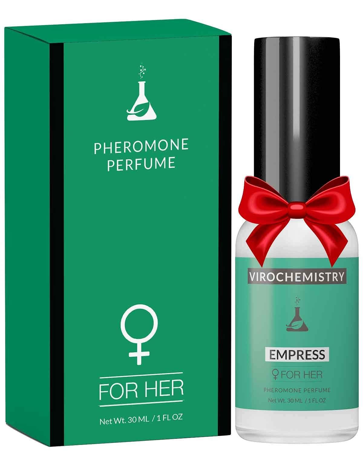 VIROCHEMISTRY Pheromones For Women (Empress) - Elegant, Ultra Strength Organic Fragrance Body Perfume (1 Fl. Oz)