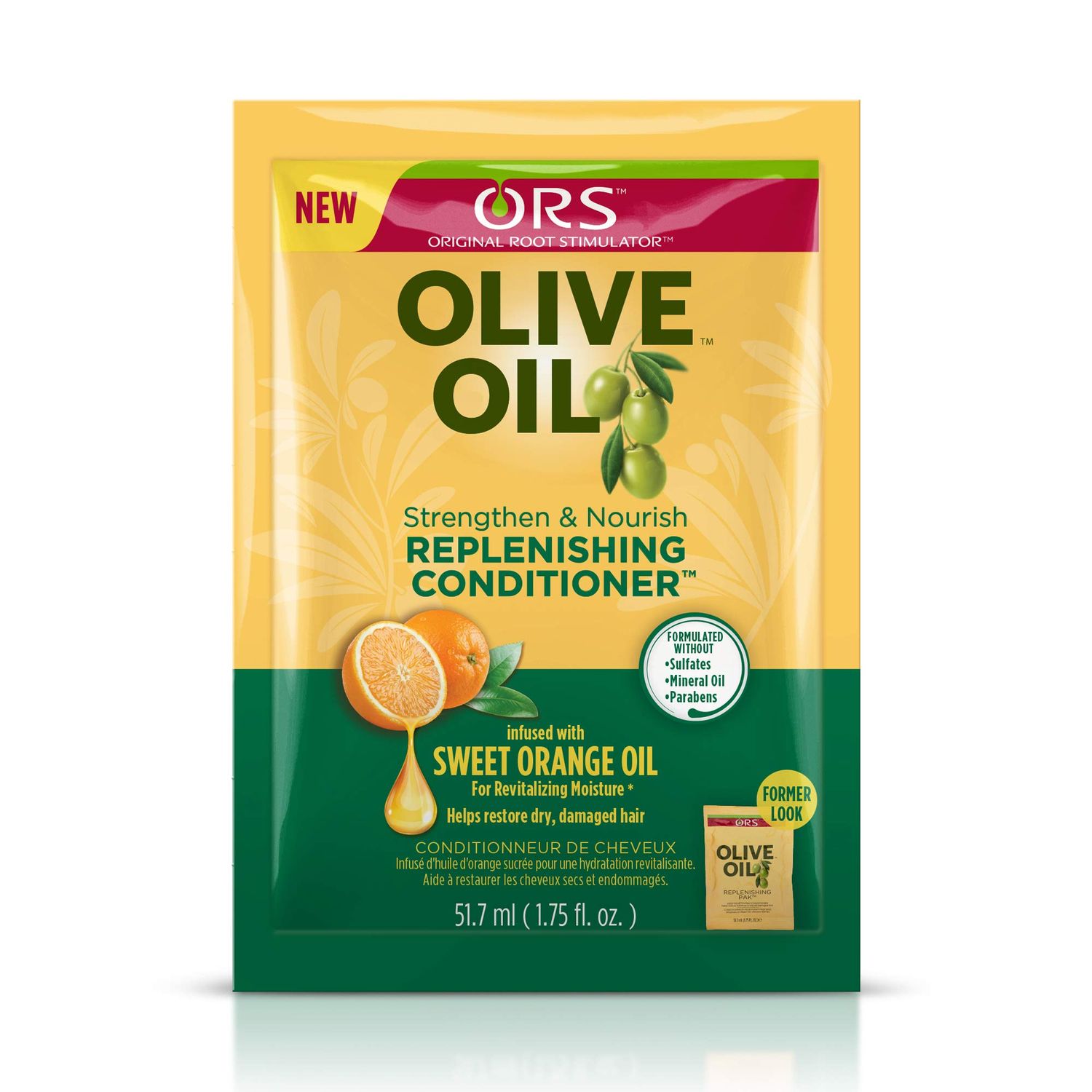 ORS Olive Oil Replenishing Pack, 1.75 oz (Pack of 2)