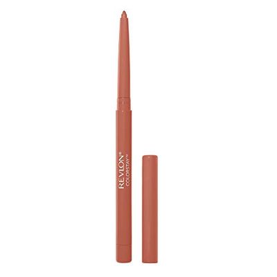 REVLON Lip Liner, Colorstay Lip Makeup with Built-in-Sharpener, Longwear Rich Lip Colors, Smooth Application, 655 Rose, 0.01 oz