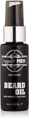 AGADIR Oud Wood Beard Oil, 1.5 Fl Oz