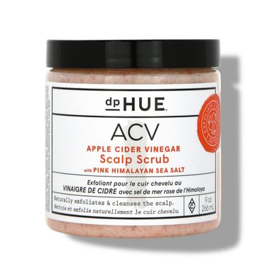 dpHUE Apple Cider Vinegar Scalp Scrub with Pink Himalayan Sea Salt, 9 oz - Natural Exfoliating Scrub &amp; Dry Scalp Treatment - Aloe Vera &amp; Avocado Oil - Gluten Free, Vegan