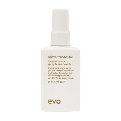 EVO Mister Fantastic Blowout Spray - Improves Style, Builds Body &amp; Reduces Blow-Drying Time - Heat Protection Styling Spray - Travel Size, 50ml / 1.7fl.oz