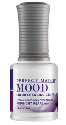 LeChat Perfect Match Mood Gel Polish, Midnight Pearl, 0.5 Fl Oz