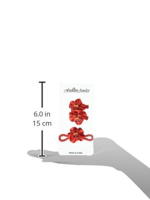 Linda Fashion Bonnie Hair Clip and Scrunchy, 12 Count