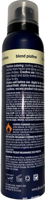 JKS Touch up spray BLONDEST, temporary hair color spraypowder, especially for the ones bleach their roots