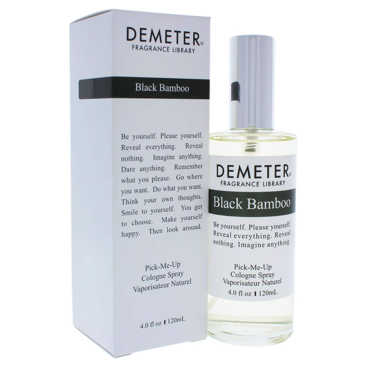 Demeter Cologne Spray, Black Bamboo, 4 Ounce