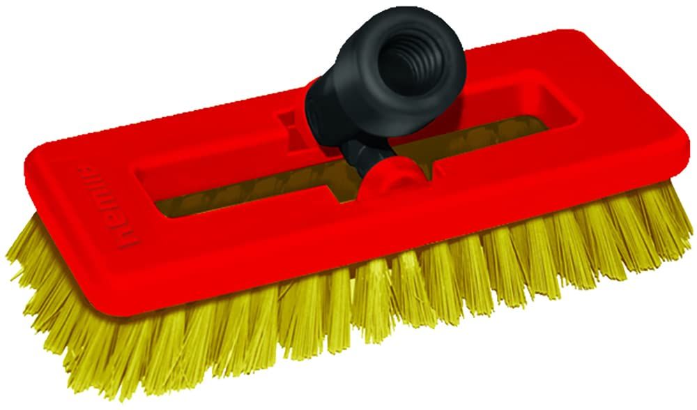 ALLWAY SSB Swivel Scrub Brush, 8&quot;