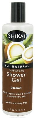 SHIKAI SHOWER GEL COCONUT 12OZ