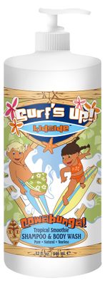 Surf&#39;s Up Kidside Tropical Smoothie Tearless Shampoo &amp; Body Wash (Economy size 32 fl oz)
