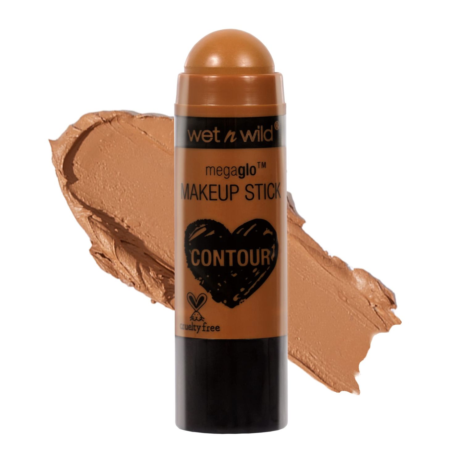 wet n wild MegaGlo Makeup Stick, Buildable Color, Versatile Use, Cruelty-Free &amp; Vegan - Call Me Maple