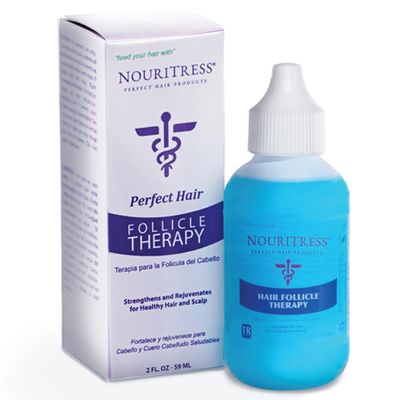NouriTress Hair Follicle Therapy Serum - Advanced Scalp Treatment with Rosemary &amp; Castor Oil, Clinically Proven to Strengthen Hair, Soothe Scalp &amp; Reduce Thinning for Fuller-Looking Hair - 2 Fl Oz