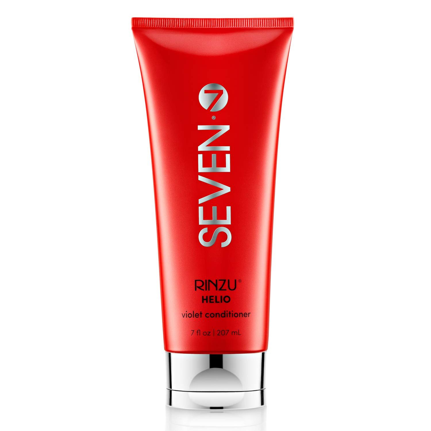 SEVEN Haircare Rinzu Helio Violet Conditioner for Women &amp; Men with Aragan Oil, Purple Conditioner for Blonde Hair &amp; Brassiness, Sulfate Free, Cruelty Free, Paraben Free, Made in USA, 7oz