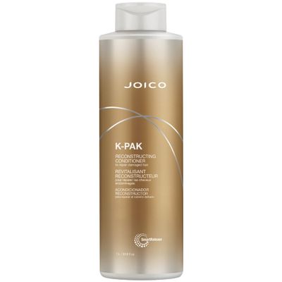 Joico K-PAK Daily Reconstructing Conditioner | For Damaged Hair | Restore Shine | Smooth &amp; Detangle | Eliminate Static | With Keratin &amp; Guajava Fruit Extract | 33.8 Fl Oz