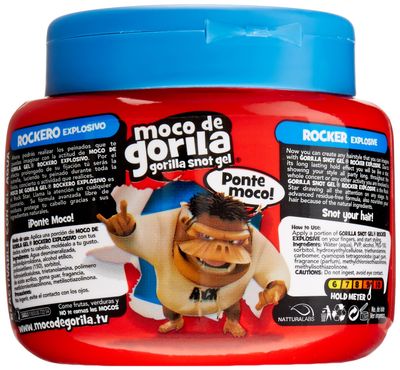 Moco De Gorilla Rockero Mega Gel, Quizz, 9.52 Ounce