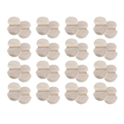 Self-Adhesive Single Use Armpit Liner Pad - Super Absorbent &amp; Disposable - Protects Clothes from Stains and Odor (16 Pairs, 3.74 wide)