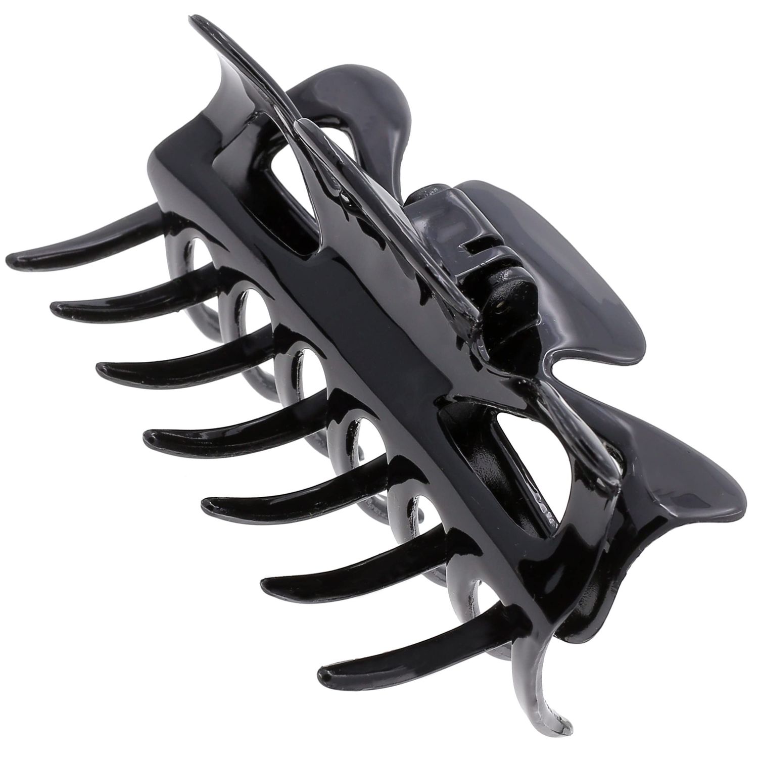 Camila Paris CP47 French Hair Clip for Women, 3.5 inch Black for Thick Volume Hair, Girls Hair Claw Clips Jaw, Durable Styling Hair Accessories for Women, Strong Hold No Slip Grip, Made in France