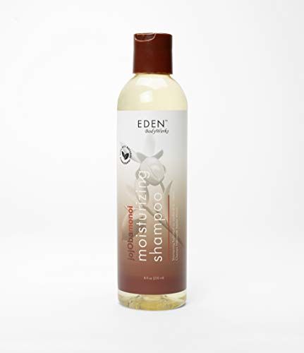 EDEN BodyWorks JojOba Monoi Moisturizing Shampoo | 8 oz | Gently Cleanse, Nourish, &amp; Protect Hair and Scalp - Packaging May Vary