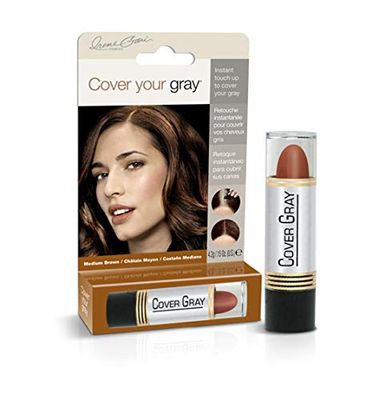 Cover Your Gray Hair Color Touch-Up Stick - Medium Brown (6-Pack)