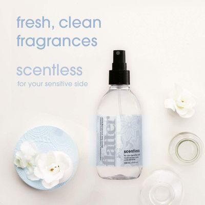 Soak Flatter Smoothing Spray Naturally-derived Wrinkle Release Spray | Starch-Free Alternative for Ironing, Quilting &amp; Sewing | 8oz | (Scentless)
