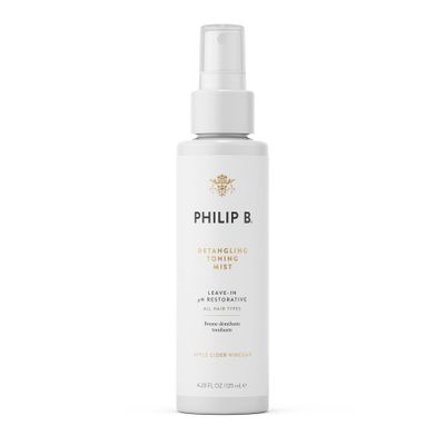 PHILIP B Detangling Toning Mist pH Restorative 4.23 oz. (125 ml) | Un-Tease Tangles, Leaves Hair Glossy, Smooth and Frizz-Free