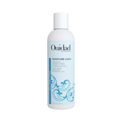 Ouidad Moisture Lock Leave In Conditioner for Curly Hair - 8.5 fl oz, Hydrating Curl Conditioner &amp; Hair Detangler 2-in-1 Moisturizing Conditioner &amp; Primer for Soft, Hydrated Hair, All Curl Types
