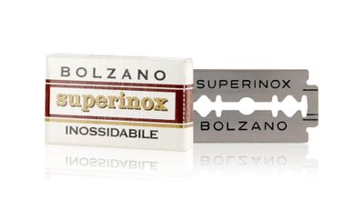 20 Bolzano Superinox Inossidabile Double Edge Razor Blades