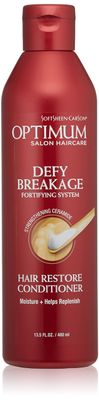 SoftSheen-Carson Optimum Salon Haircare Defy Breakage Fortifying Sys Hair Restore Conditioner, 13.5 floz