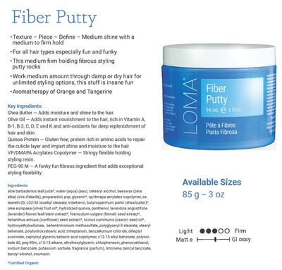 LOMA Fiber Putty 3 Ounce