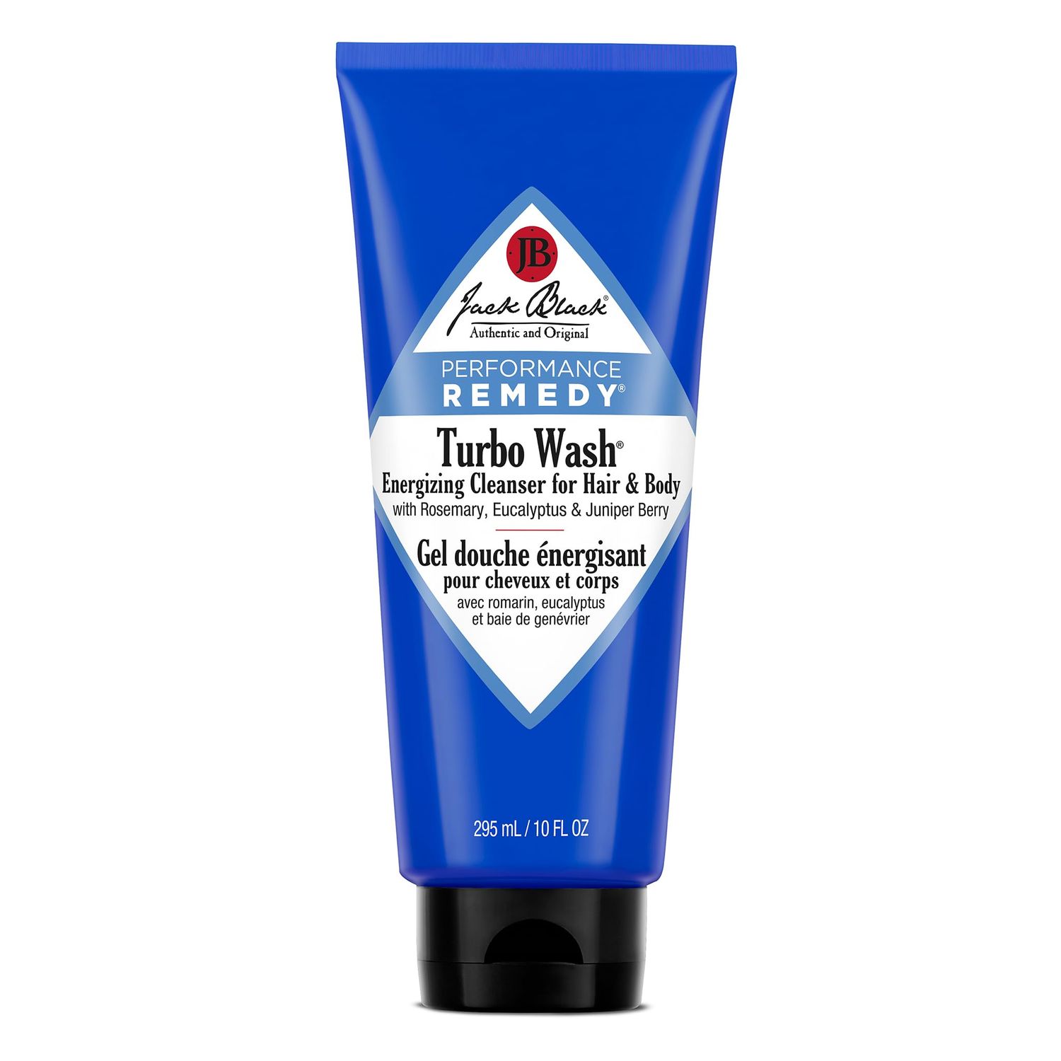 Jack Black Turbo Wash Energizing Cleanser for Hair &amp; Body - Mens Body Wash and Shampoo, Mens Shampoo and Body Wash, Men&#39;s Body Wash, Jack Black Body Wash for Men, Jack Black Shampoo for Men, 10 Fl Oz