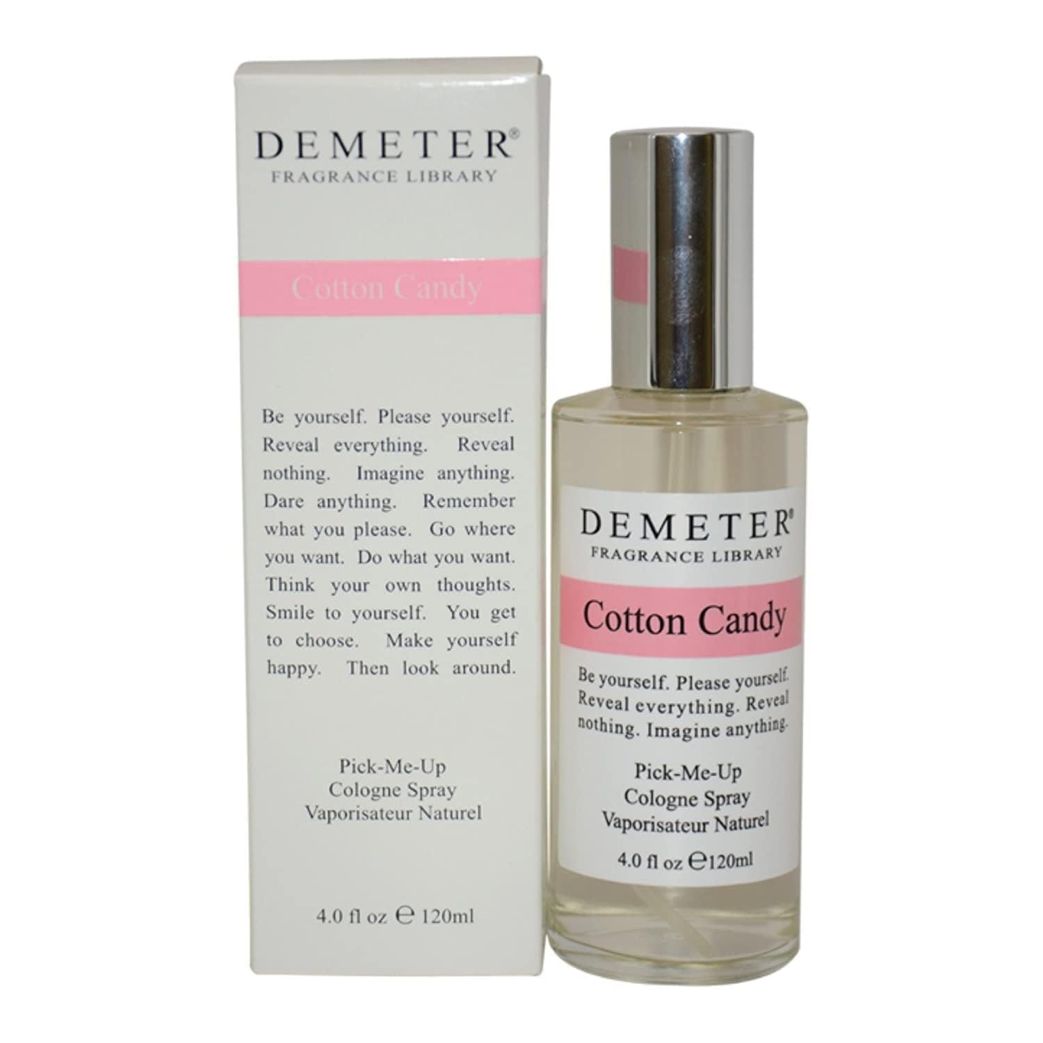 Demeter Cotton Candy Cologne Spray for Women, 4 Ounce