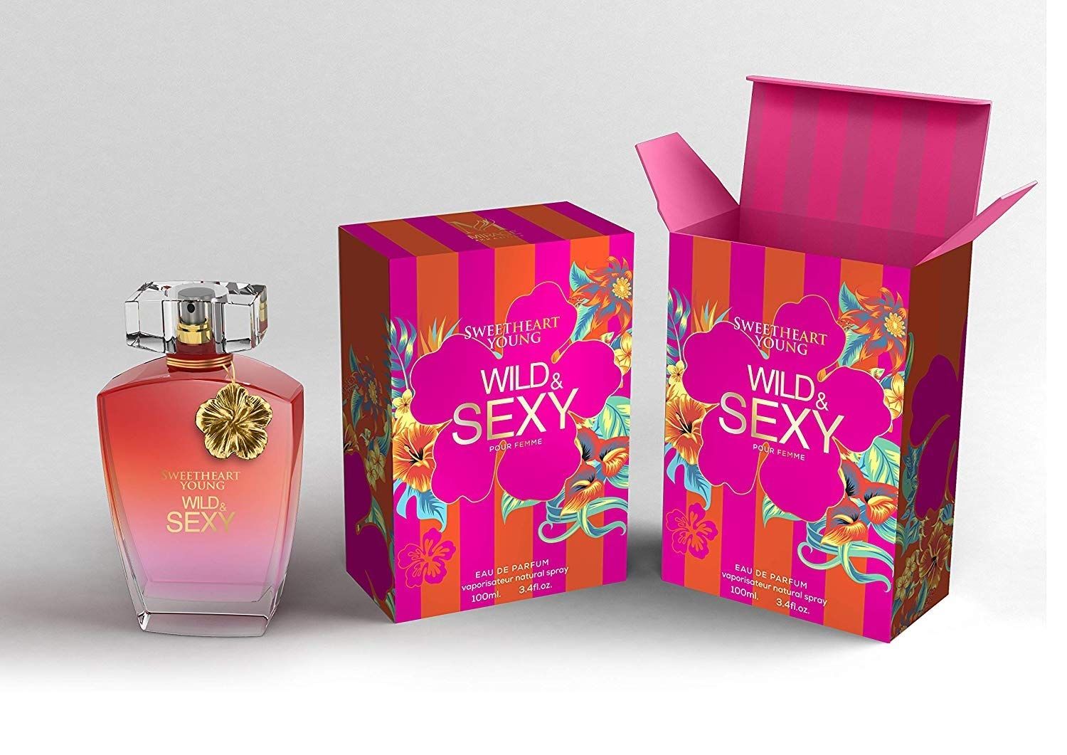Mirage Brands Sweetheart Wild pour Femme 3.4 Ounce EDP Women&#39;s Perfume | Mirage Brands is not associated in any way with manufacturers, distributors or owners of the original fragrance mentioned