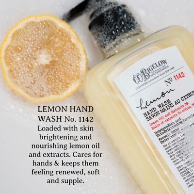 C.O. Bigelow Lemon Hand Wash - No. 1142, Moisturizing Liquid Hand Soap with Lemon Extract &amp; Vitamin C, Cruelty Free &amp; Gentle for All Skin Types, 10fl oz.
