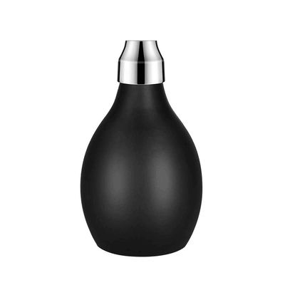 PRO BARBER Powder Barber Spray Bottle, Empty Powder Blower, 3.38oz/100ml Refillable Hair Fiber Applicator Use for Dry Shampoo - Black