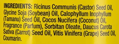 Jamaican Mango &amp; Lime Black Castor Oil, 2 Fl Oz