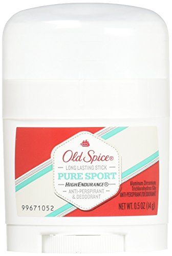 Old Spice High Endurance Antiperspirant Deodorant 0.5 Travel Size Pure Sport,0.5 Ounce (Pack of 3)