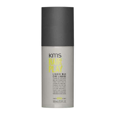 KMS HAIRPLAY Flexible Hold and Shine Liquid Wax Styler , 3.3 Fl Oz