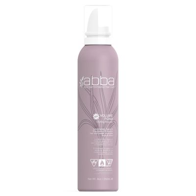 ABBA Volume Foam Styling Mousse, 8 oz