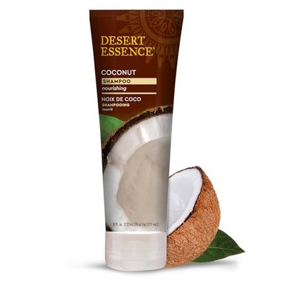 Desert Essence Coconut Shampoo, Nourishing for Dry Hair. 8 fl.oz
