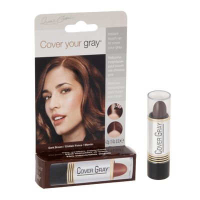 Cover Your Gray for Women Touch Up Stick, Dark Brown, 0.15 oz (Pack of 3)